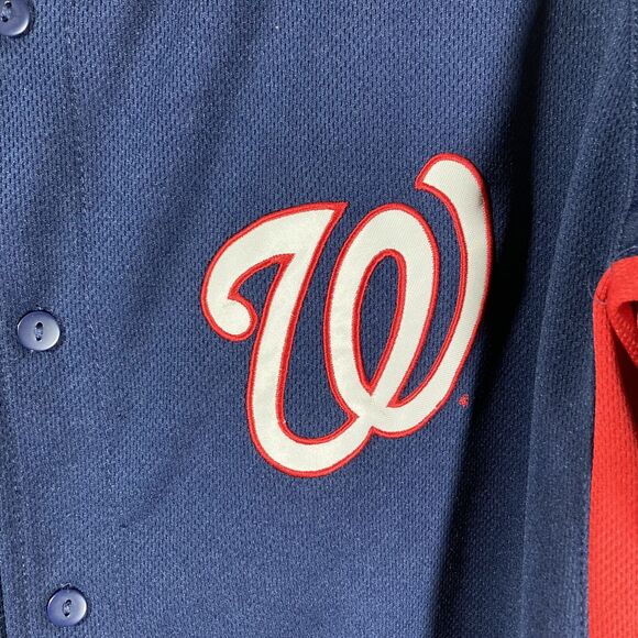 Washington Nationals Authentic Jersey (Youth XL) #19 • Franklin Baseball Shirt - Picture 4 of 7